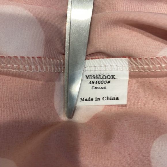 MISSLOOK Red Polka Dot Dress - Picture 5 of 5